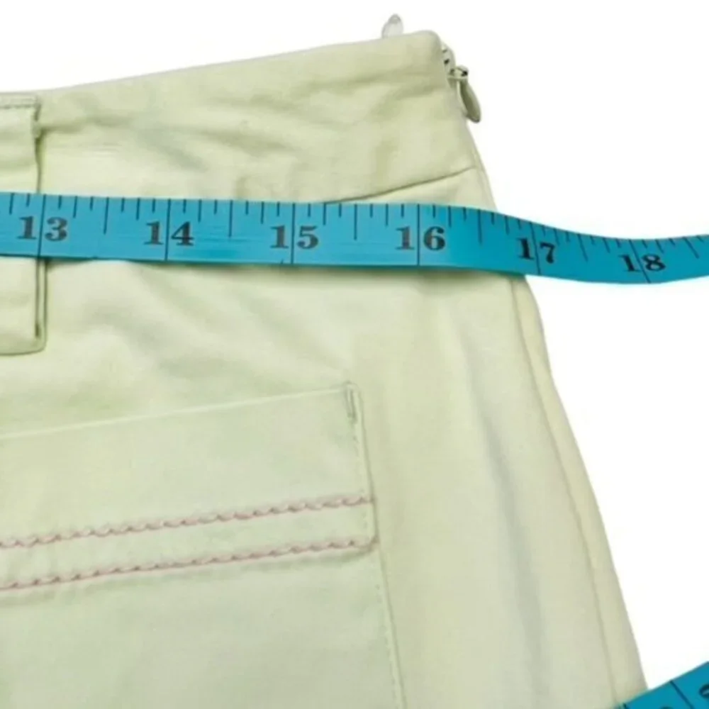 🛍️2 for $25 Sale🛍️ OXFORD GOLF Stretch‎ 8 SKORT SKIRT Green Pink Stitching